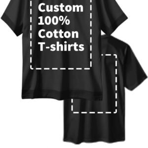 COOZEBRA Custom T Shirts for Men Women, Personalized Shirts ...