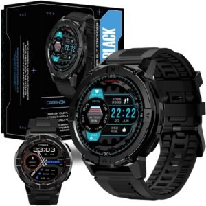 CARBINOX X-Ranger Smart Watch (Answer/Make Calls), Rugged Fi...