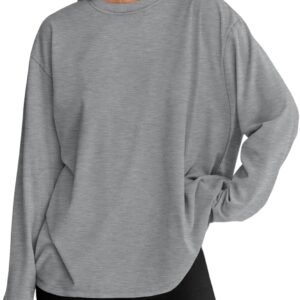 Trendy Queen Womens Oversized Long Sleeve T Shirts 2025 Basi...