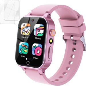 Kids Smart Watch Girls Gift for Girl Aged 6-12, HD TouchScre...