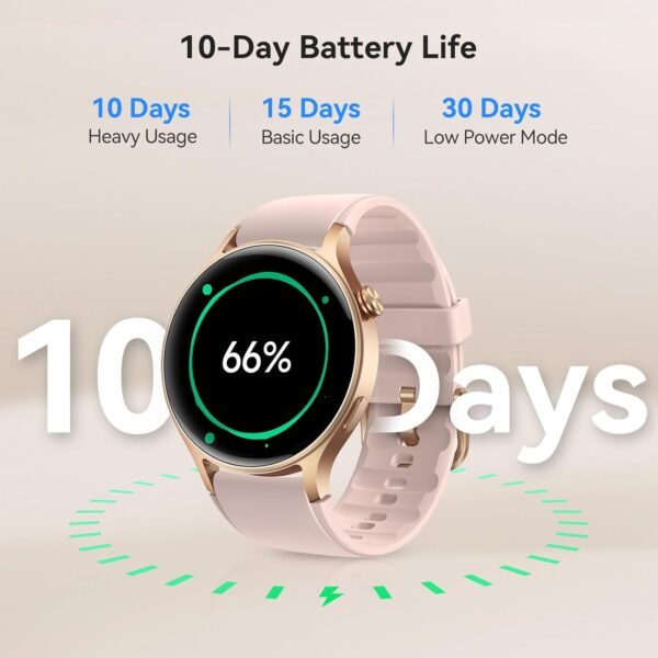 aeac Smart Watch for Women, AMOLED Ultra-Clear Screen Activi... - Image 6