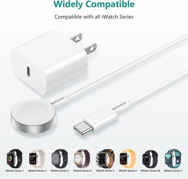 Upgraded Apple Watch Charger, Magnetic iWatch Fast Charger t... - Image 7