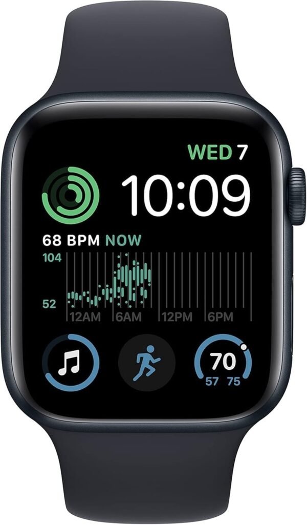 Apple Watch Series 9 (GPS + Cellular 45mm) Midnight Aluminum... - Image 3