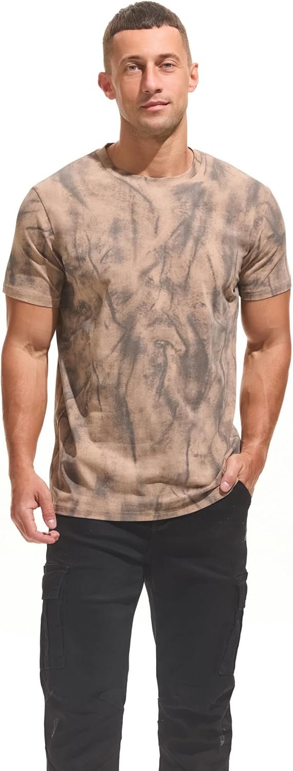 KLIEGOU Men's Graphic T-Shirt 95% Cotton Crew Neck Short Sle... - Image 3