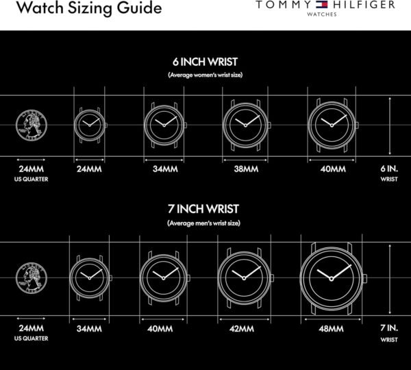 Tommy Hilfiger Men's 3-Hand Quartz Watch – Casual Sport Styl... - Image 5