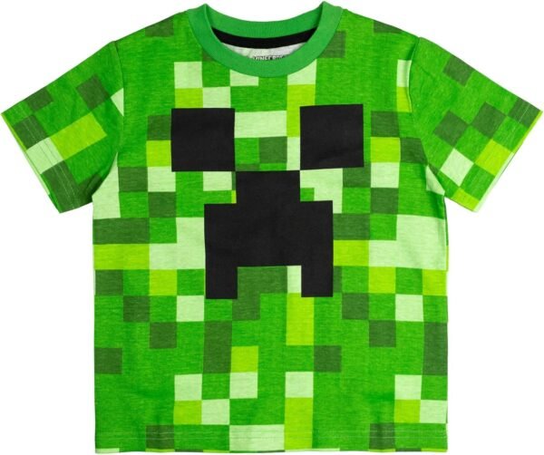 Minecraft Mobs Skeleton Enderman 3 Pack T-Shirts Little Kid ... - Image 7