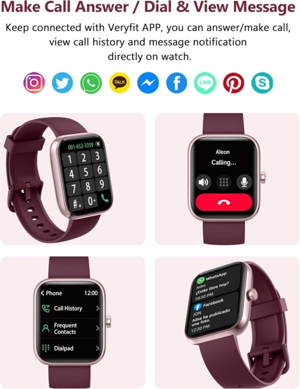 Smart Watch, 44mm Smartwatch Answer Make Calls, Alexa 1.83''... - Image 5