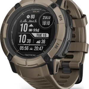 Garmin Instinct 2X Solar - Tactical Edition, Rugged GPS Smar...