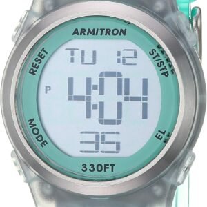 Armitron Sport Women's Digital Chronograph Resin Strap Watch...