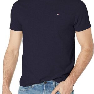 Tommy Hilfiger Men's Essential Short Sleeve Cotton Crewneck ...