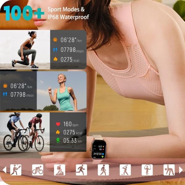 Smart Watch(Answer/Make Call), 2.01" Smartwatches for Women ... - Image 7