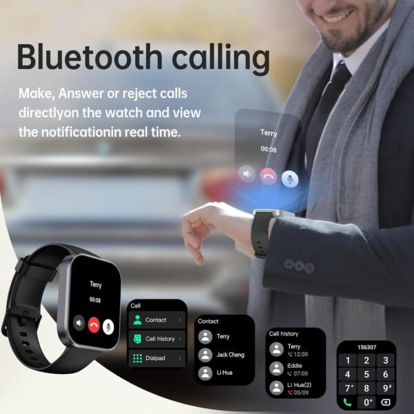 OUKITEL 2025 Smart Watch(Answer/Make Call), 1.91" HD Smart W... - Image 2