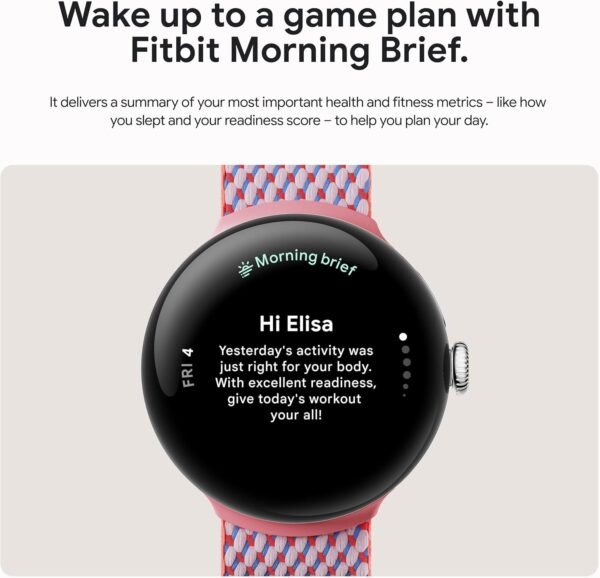 Google Pixel Watch 3 (41mm) Latest Model - Android Smartwatc... - Image 7