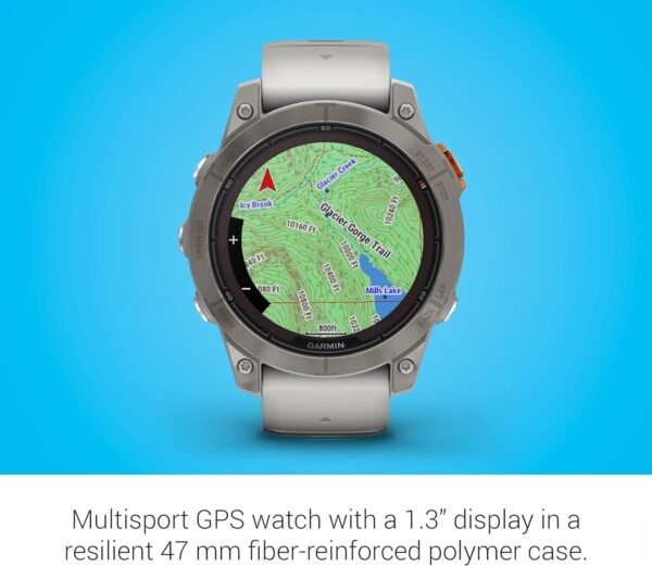 Garmin fēnix 7 Pro Sapphire Solar, Multisport GPS Smartwatch... - Image 4