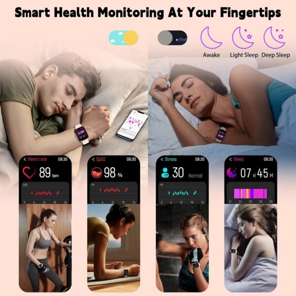 Smart Watch(Answer/Make Call), 2.01" Smartwatches for Women ... - Image 4