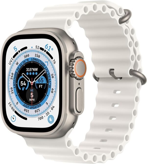 Apple Watch Ultra [GPS + Cellular 49mm] Titanium Case with W...