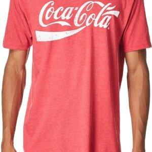 Coca-Cola Men's Coke Classic Vintage Logo T-shirt