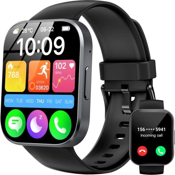 OUKITEL 2025 Smart Watch(Answer/Make Call), 1.91" HD Smart W...