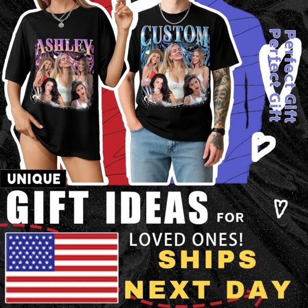 Custom T Shirts Design Your Own Bootleg Graphic Tees,Vintage... - Image 2