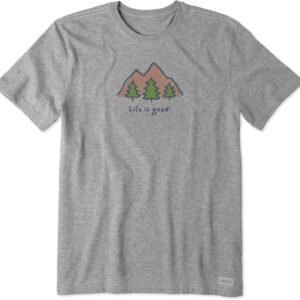 Life is Good Men's Crusher Tee, Short Sleeve Cotton Graphic ...