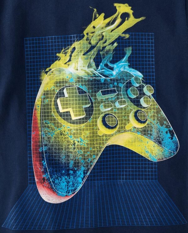 The Children's Place Boys' Gamer Short Sleeve Graphic T-Shir... - Image 2