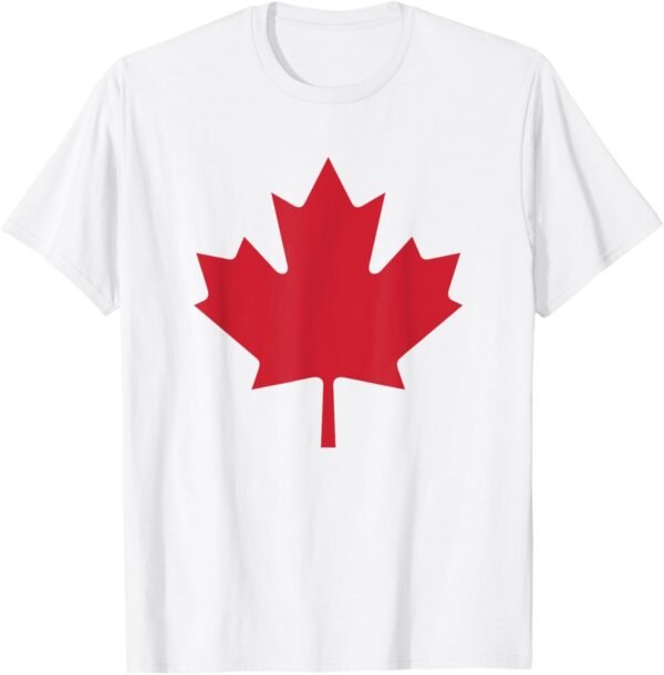 Canadian Flag Shirt Women Men Kids Red Maple Leaf Canada Day...