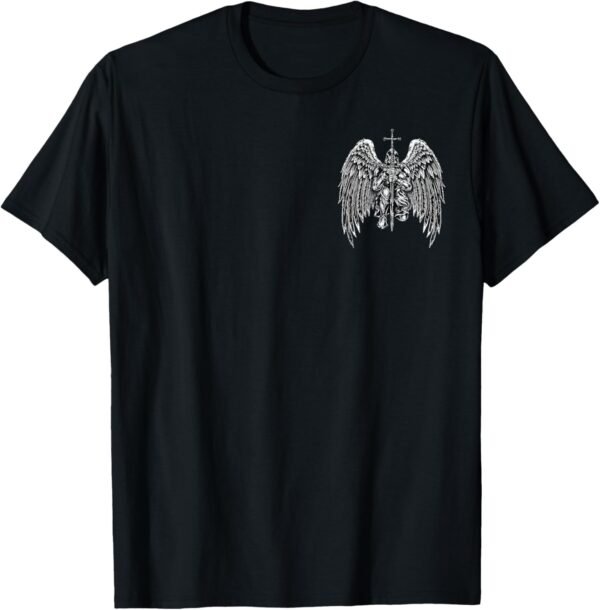 Saint Michael Defend Us In Battle (2 Sides) T-Shirt