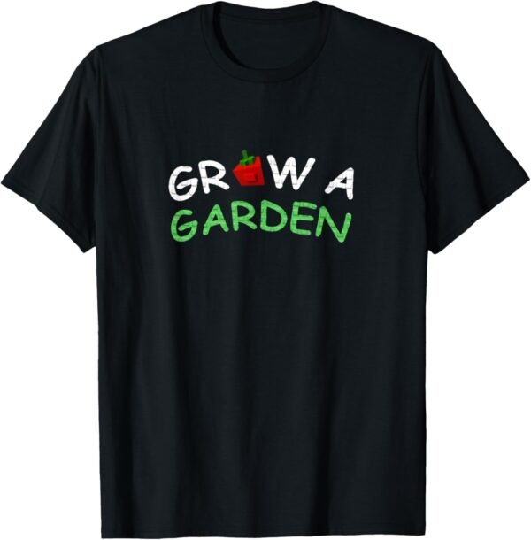 Grow A Garden Gamer Design for Kids Who Love to Play T-Shirt