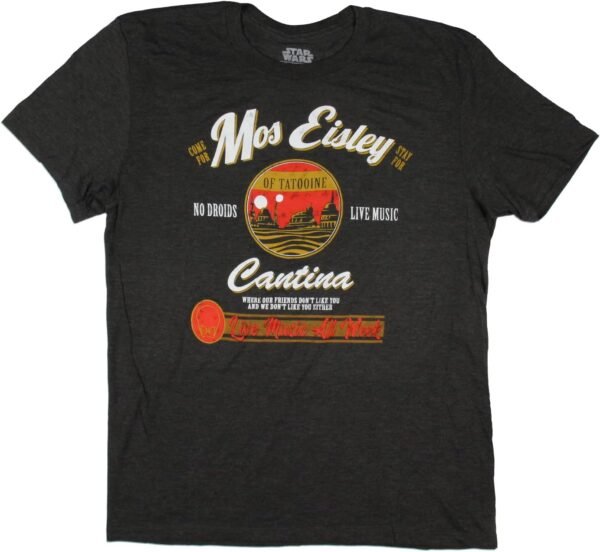 STAR WARS Mos Eisley Cantina Tatooine Men's Adult Graphic Te...