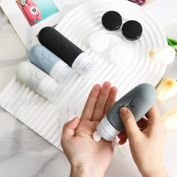 18pack Travel Bottles for Toiletries,TSA Approved Silicone T... - Image 5