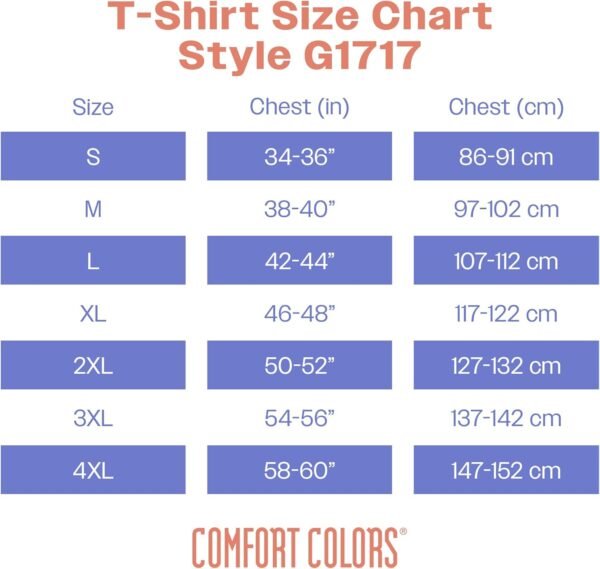 Comfort Colors Adult Heavyweight Short Sleeve Tee, Style G17... - Image 5