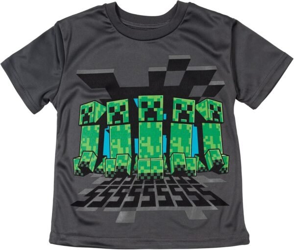 Minecraft Creeper Enderman Skeleton 3 Pack Graphic T-Shirts ... - Image 6