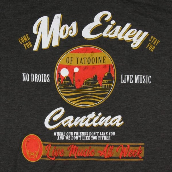 STAR WARS Mos Eisley Cantina Tatooine Men's Adult Graphic Te... - Image 2