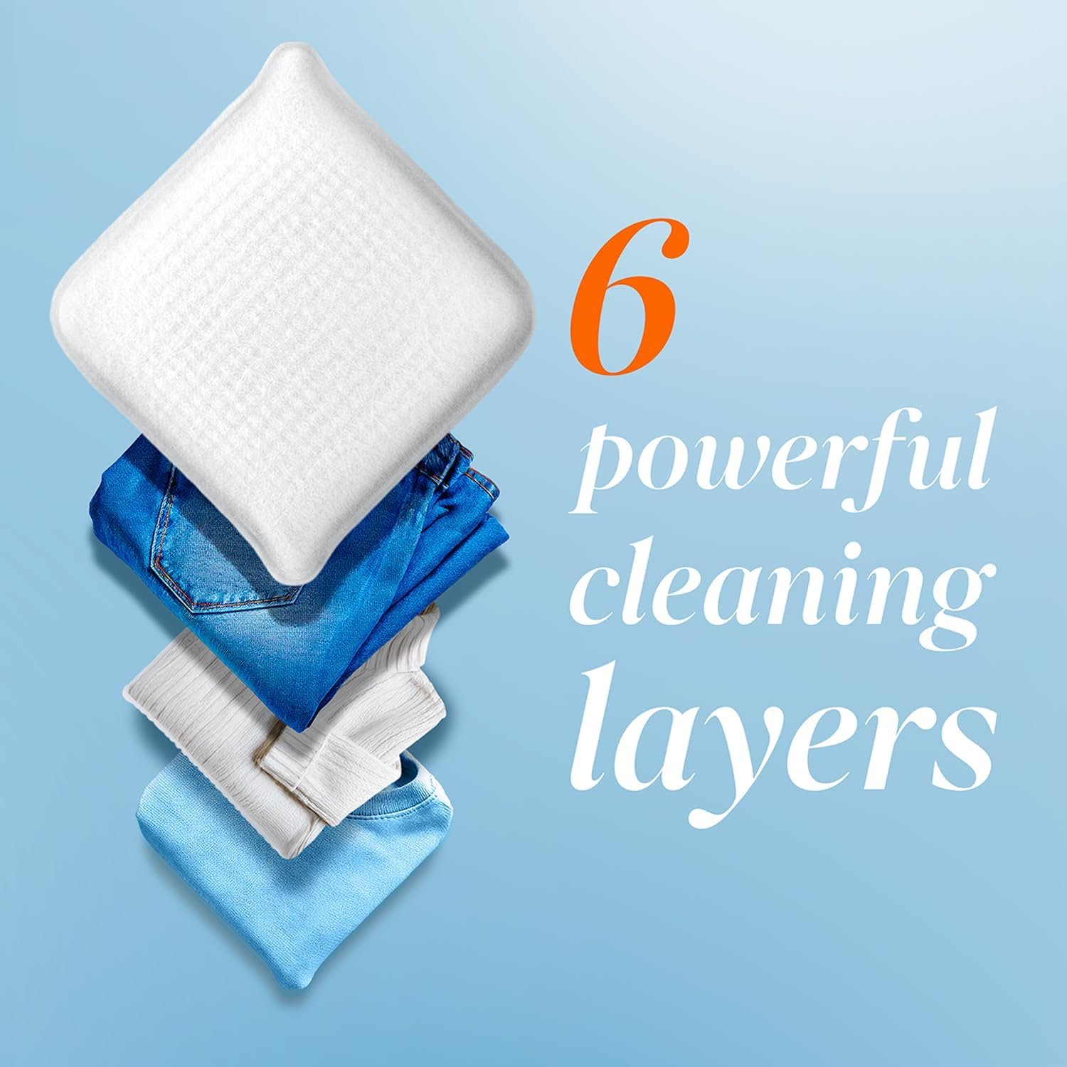 Tide Evo Free & Gentle Laundry Detergent Tiles, Fragrance-Free, 40 Medium Sized Loads, 40 ct, Easy to Use, Safe for All Machines and Water Conditions - Image 3