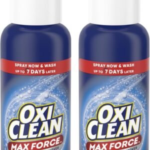 OxiClean Max Force Laundry Stain Remover Spray, 2 fl oz, 2PK