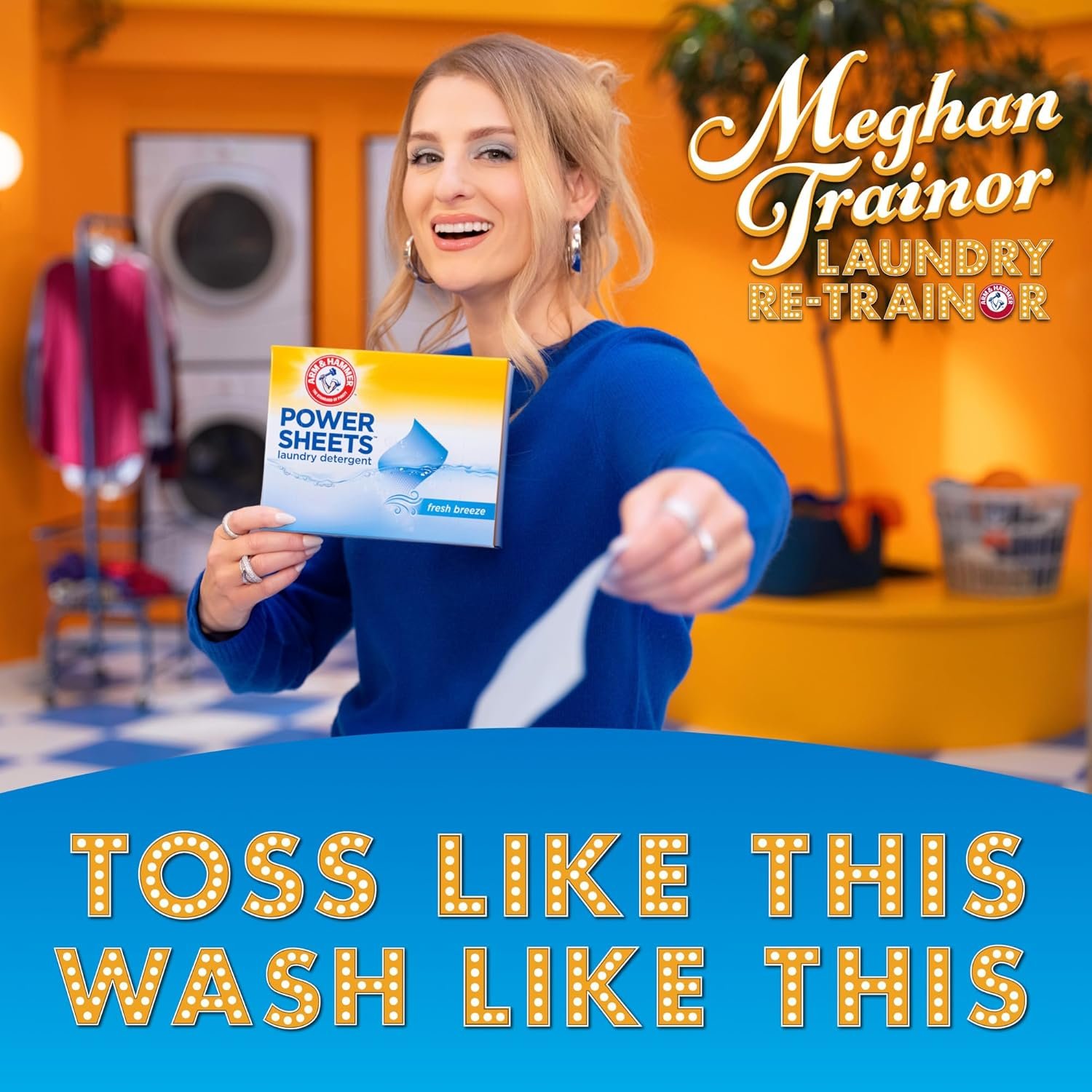 ARM & HAMMER Power Sheets Laundry Detergent, Fresh Breeze Scent, No Mess, Lightweight and Travel-Friendly, 35 Count, Up to 70 Small Loads - Image 2