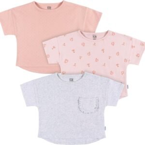 Gerber baby-girls Toddler 3-pack Short Sleeve Tees