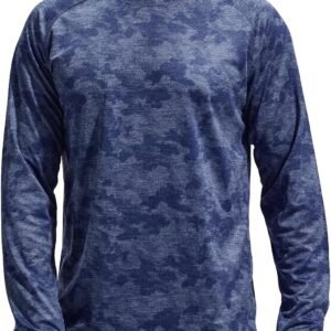 MIER Men's UPF 50+ Sun Shirts Quick Dry Long Sleeve UV Shirt...