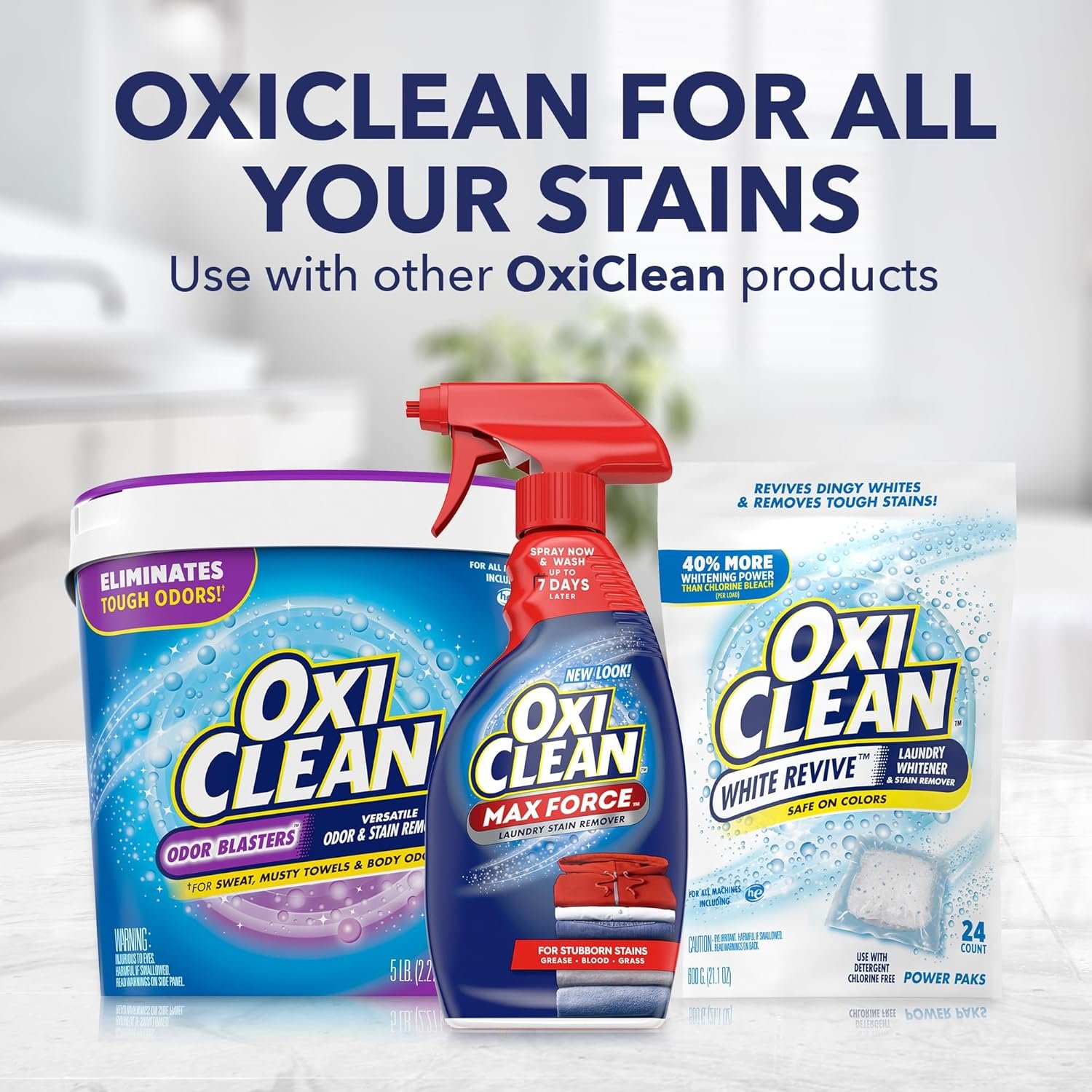 OxiClean Max Force Laundry Stain Remover Spray, 2 fl oz, 2PK - Image 9