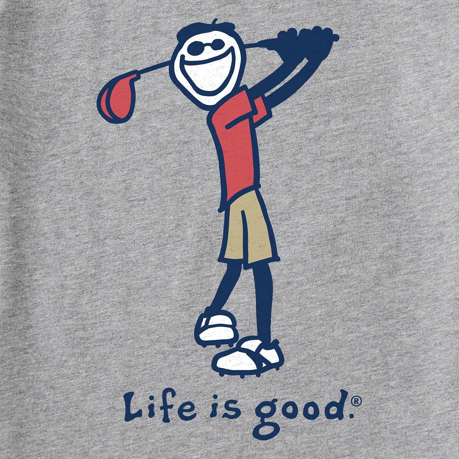 Life is Good Men's Crusher Tee Shirt, Short Sleeve Cotton Gr... - Image 2