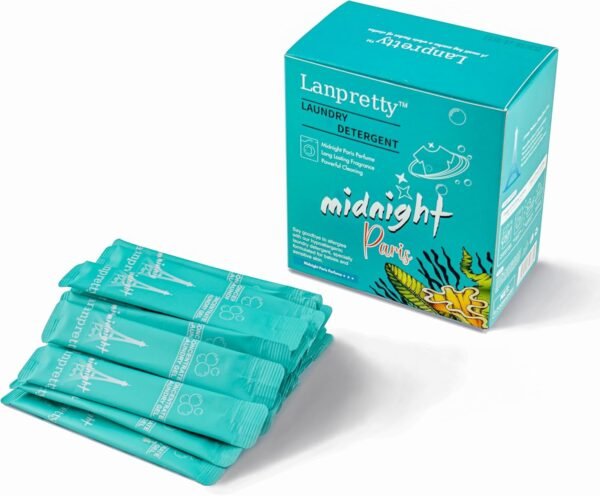 Travel Laundry Detergent Liquid Packets (60 Pack) | Hand Washing Detergent for Sink Use | Pack of 60