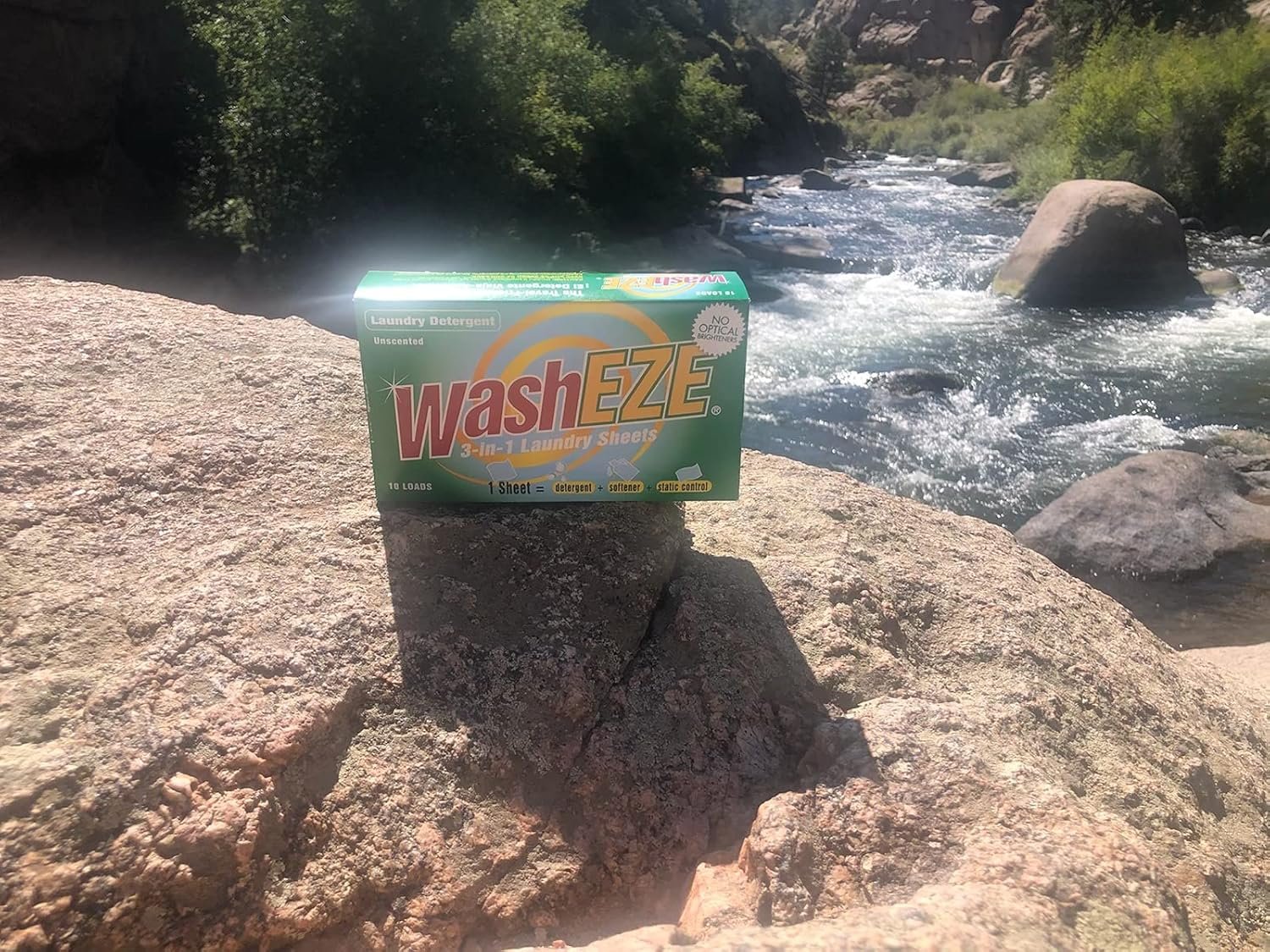 Travel Friendly Laundry Detergent Soap Sheet-No Scent (20 Loads of Laundry) Laundry Sheets are More Efficient Than Powders Pods Pacs or Liquids TSA Compliant - Image 4