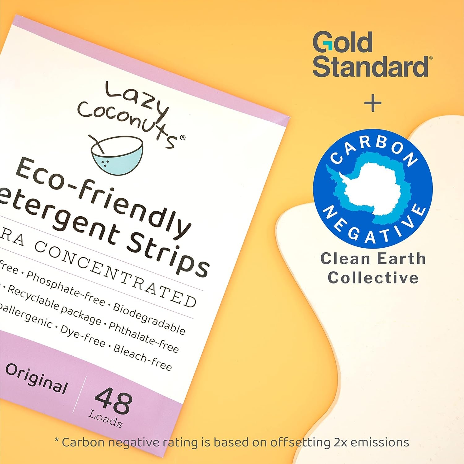 Eco Friendly, Plant Powered Laundry Detergent Strips - Fragrance Free, Unscented, Ultra Concentrated, Earth Friendly No Plastic - Lightweight and Perfect For Home, Dorms, Travel, Camping - Image 4